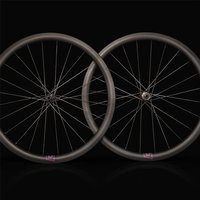 Basic Bikes Carbon LRS Gravel &amp; Road Black Matt