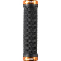 Reverse Griff Classic Lock On Schwarz/Orange