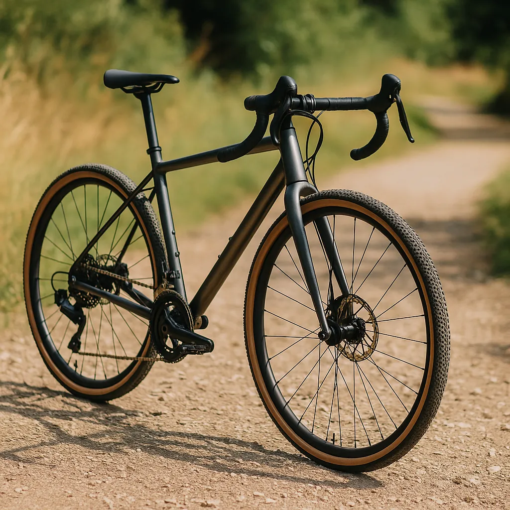 Gravelbike auf Schotterweg – ideal für wechselndes Terrain