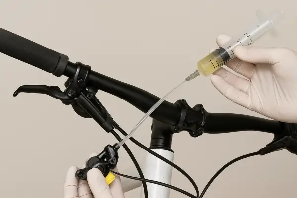 Fahrrad Hydraulikbremse Entlftennull